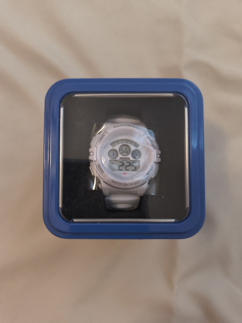 Skechers White Digital Sports Watch